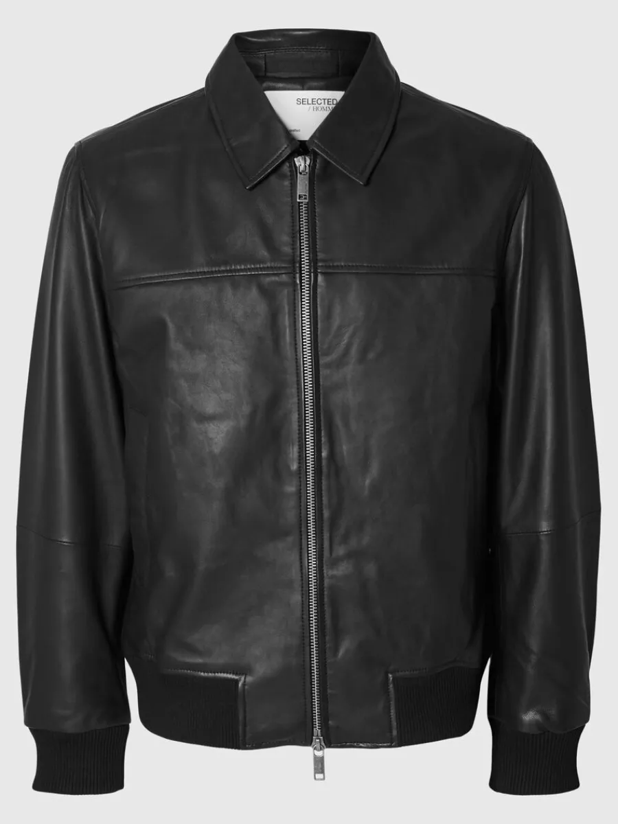 lderjacka_4.webp SELECTED 100% LÄDERJACKA Black Discount