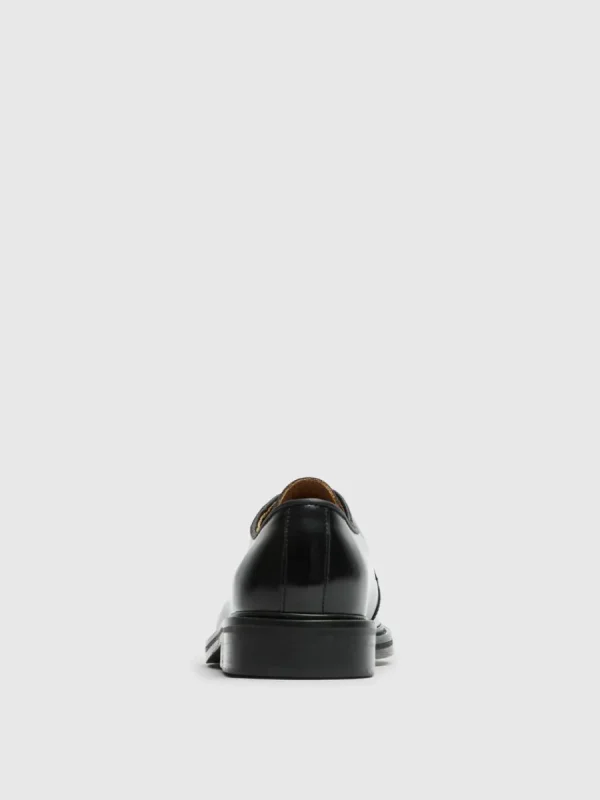 SELECTED LÄDERSYDD BLÜCHERSKOR Black Best