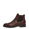 SELECTED LÄDERSYDD CHELSEA-STÖVLAR Brown Sale