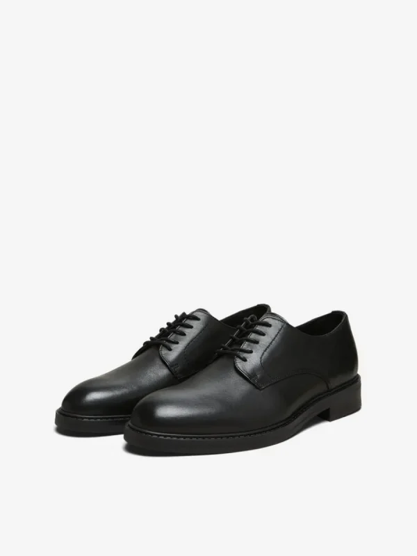 SELECTED LÄDERSYDD DERBYSKOR Black Store