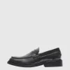 SELECTED LÄDERSYDD LOAFERS Grey Flash Sale