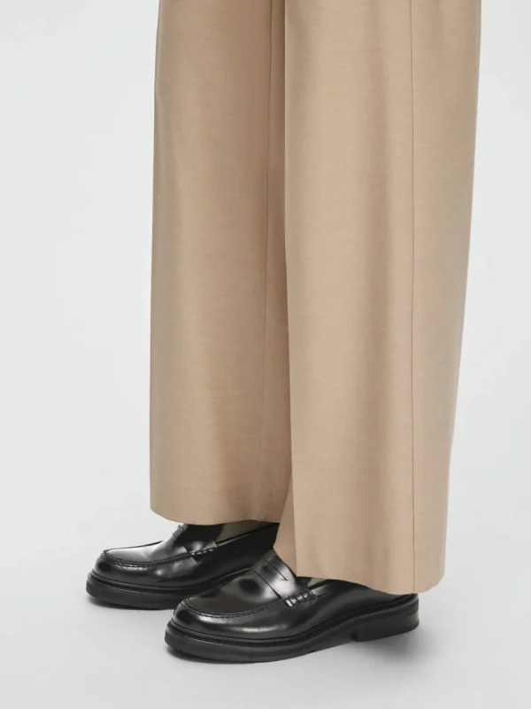 SELECTED LÄDERSYDD LOAFERS Black New