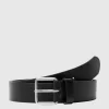 SELECTED LÄDERSYDD SKÄRP Black Fashion