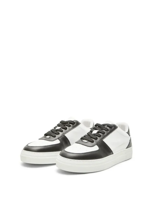 SELECTED LÄDERSYDD SNEAKERS Black Hot