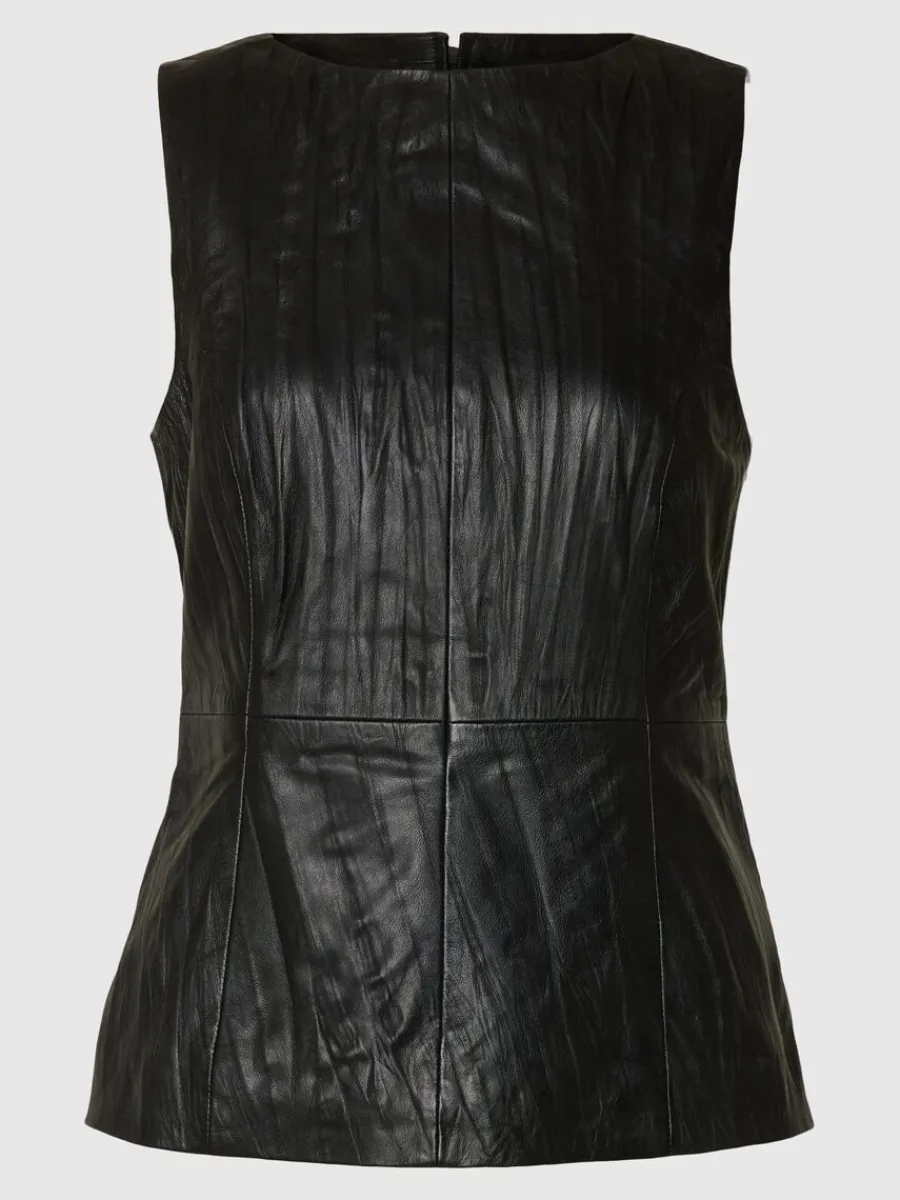 ldersydd_topp_5.webp SELECTED LÄDERSYDD TOPP Black Clearance