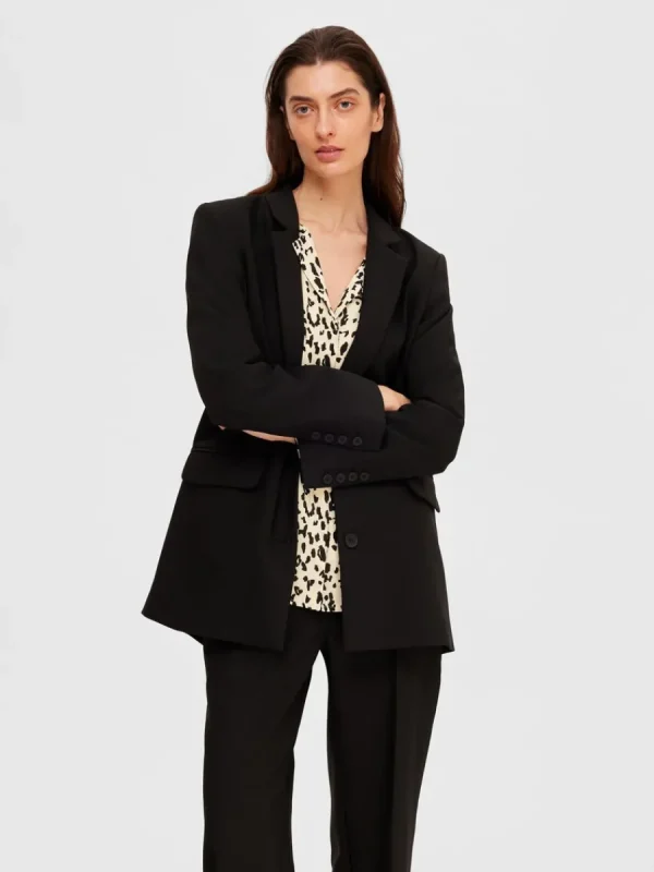 SELECTED LEOPARDTRYCK SKJORTA Beige Cheap
