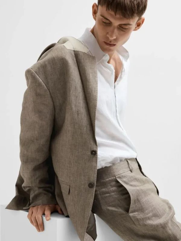 SELECTED 100% LINNE KAVAJ Brown Fashion