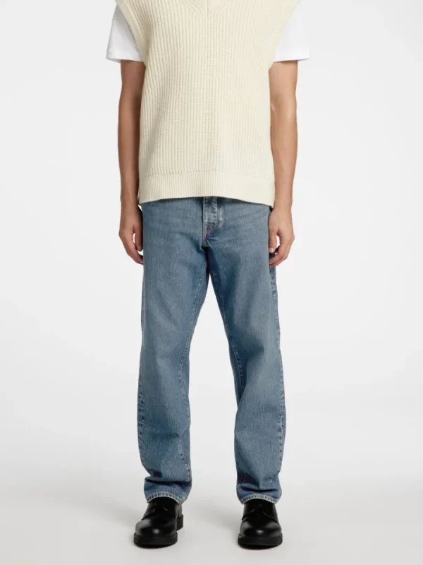 SELECTED LJUS TVÄTT AVSMALNANDE JEANS MED NORMAL PASSFORM Blue Fashion