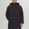 SELECTED LÅNG PUFFERJACKA Black Cheap