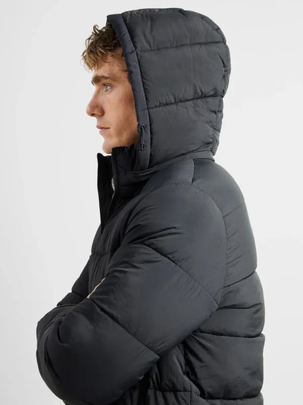 SELECTED LÅNG PUFFERJACKA Black New