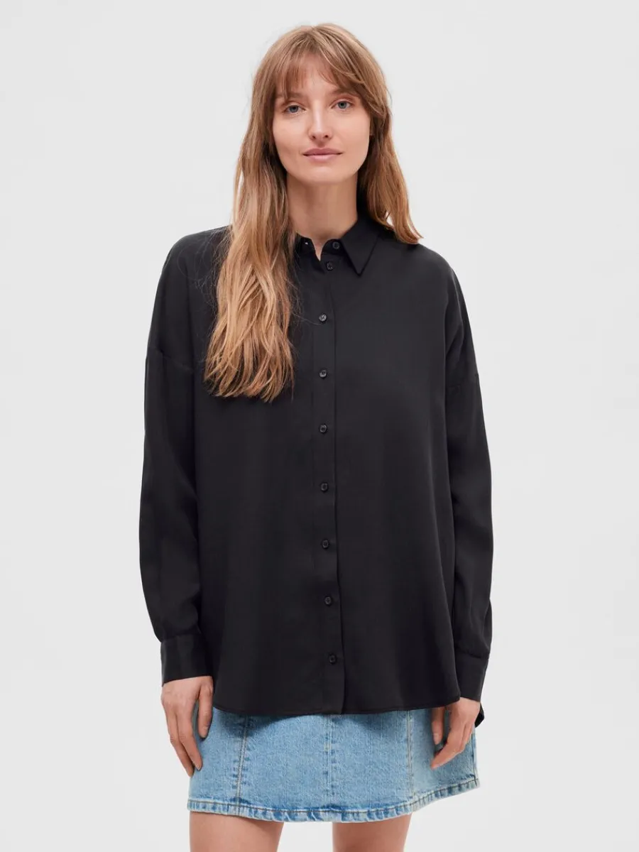 lng_rm_skjorta_0.webp SELECTED LÅNG ÄRM SKJORTA Black Clearance