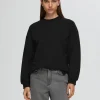 SELECTED LÅNG SWEATSHIRT Black Discount