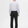 SELECTED LÅNGA ÄRMAR RANDIG SKJORTA White Store