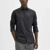 SELECTED LÅNGA ÄRMAR SKJORTA Black New
