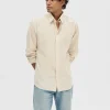 SELECTED LÅNGA ÄRMAR SKJORTA Beige New