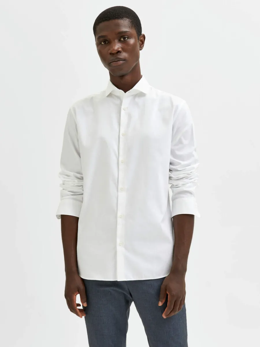 lnga_rmar_skjorta_0-8.webp SELECTED LÅNGA ÄRMAR SKJORTA White Flash Sale