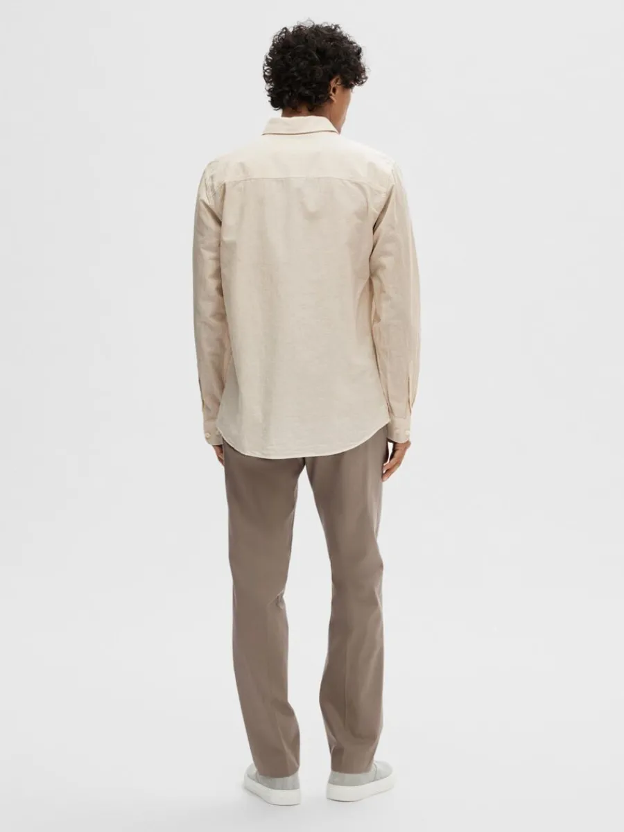 lnga_rmar_skjorta_1-7.webp SELECTED LÅNGA ÄRMAR SKJORTA Beige Shop