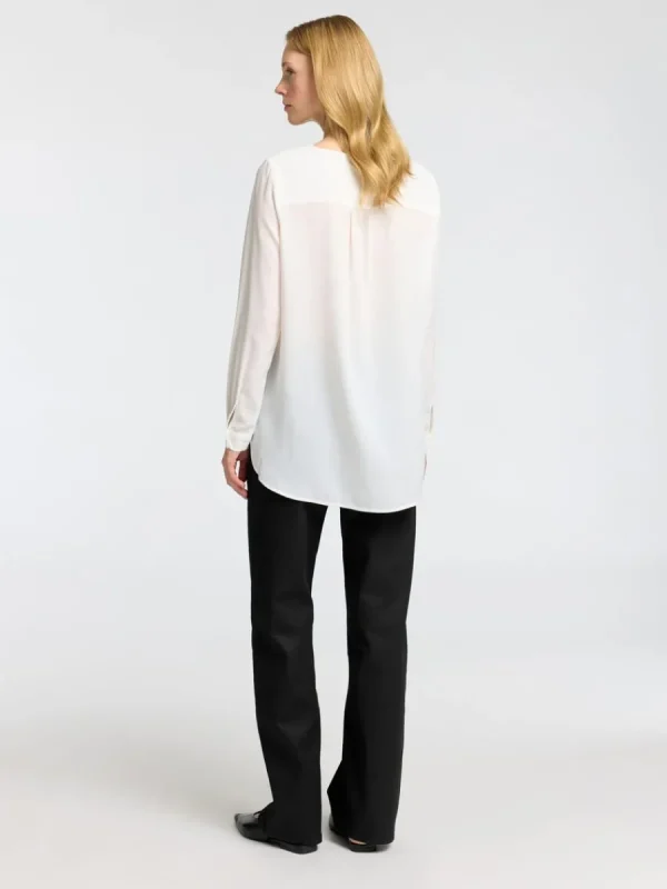 SELECTED LÅNGA ÄRMAR SKJORTA White Online