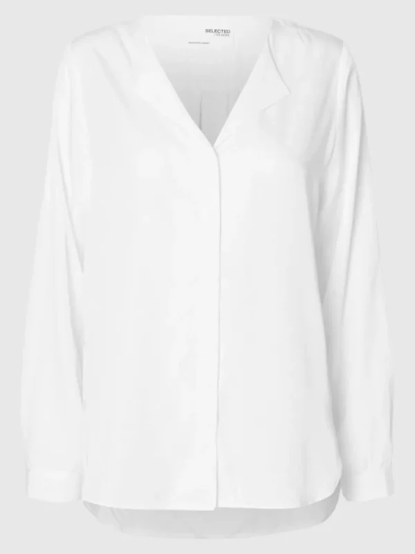 SELECTED LÅNGA ÄRMAR SKJORTA White Online
