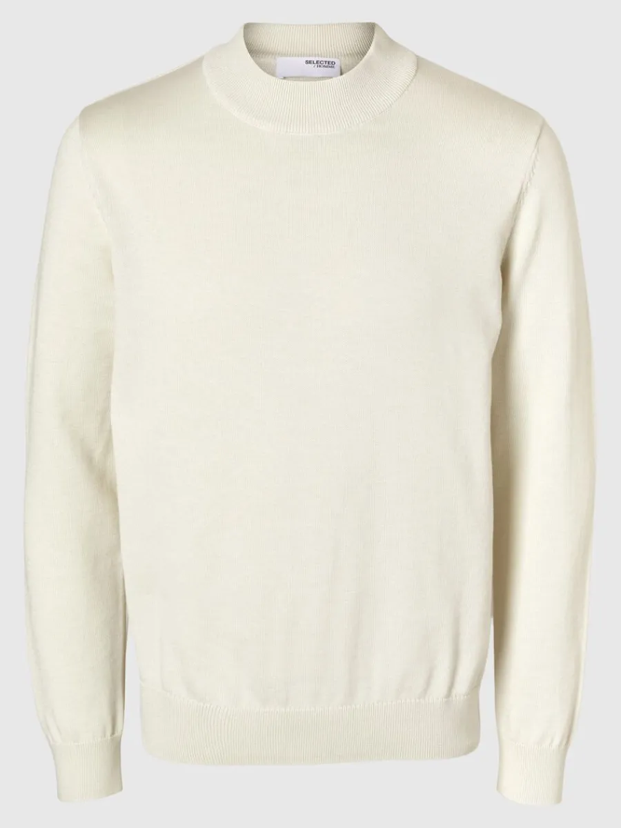 lnga_rmar_stickad_trja_4-13.webp SELECTED LÅNGA ÄRMAR STICKAD TRÖJA Beige Clearance