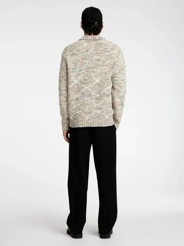 SELECTED LÅNGA ÄRMAR STICKAD TRÖJA Beige Cheap