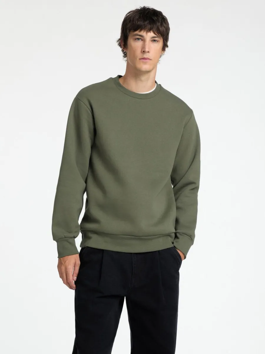lnga_rmar_sweatshirt_0-1.webp SELECTED LÅNGA ÄRMAR SWEATSHIRT Green Best