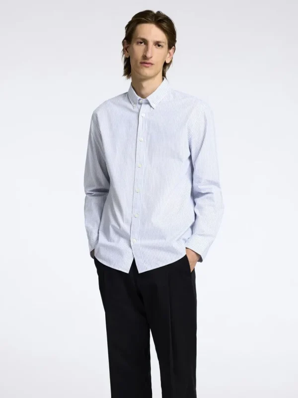 SELECTED LÅNGÄRMAD BUTTON-DOWN-SKJORTA Blue Outlet