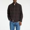 SELECTED LÅNGÄRMAD FLANELLSKJORTA Brown Discount