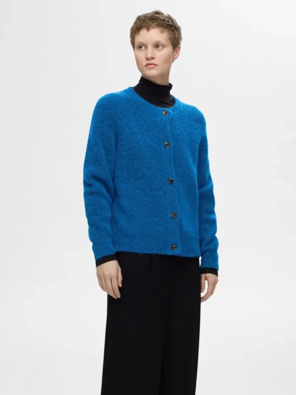 SELECTED LÅNGÄRMAD KOFTA Blue Best Sale
