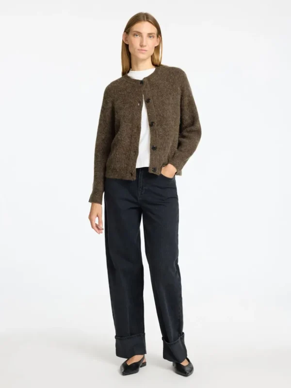 SELECTED LÅNGÄRMAD KOFTA Brown Fashion