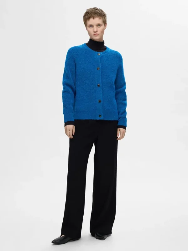 SELECTED LÅNGÄRMAD KOFTA Blue Best Sale