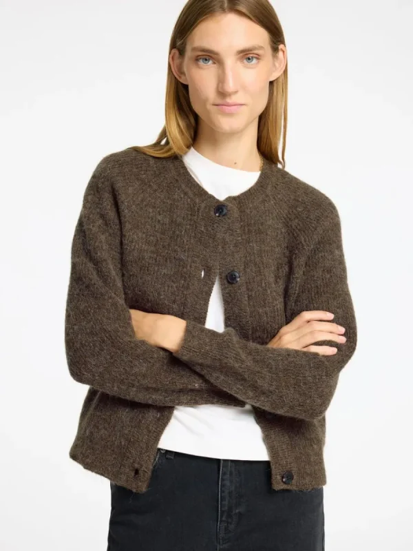 SELECTED LÅNGÄRMAD KOFTA Brown Fashion