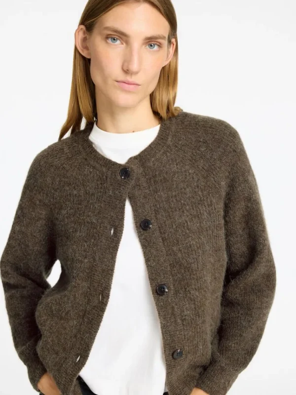 SELECTED LÅNGÄRMAD KOFTA Brown Fashion