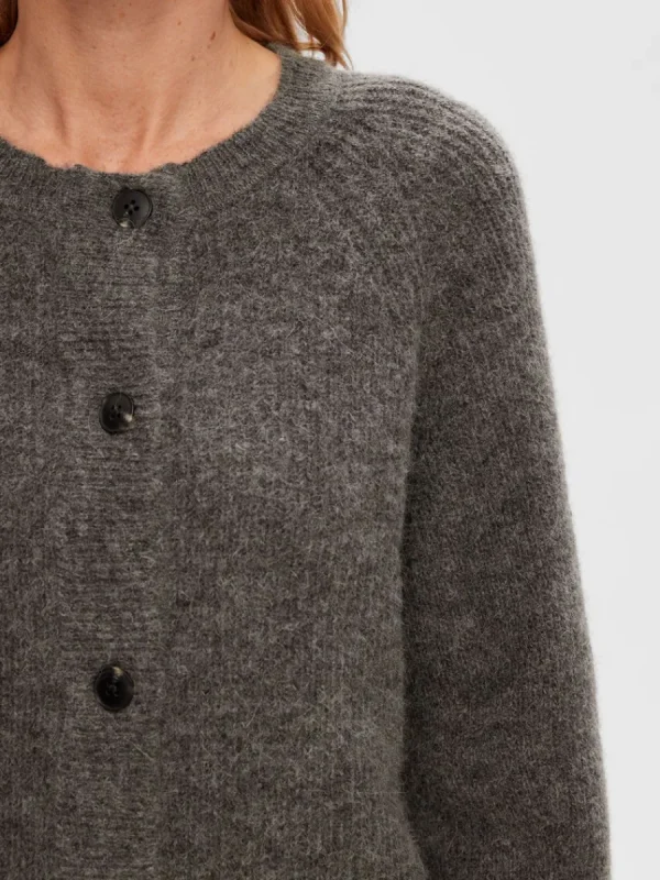 SELECTED LÅNGÄRMAD KOFTA Grey Flash Sale