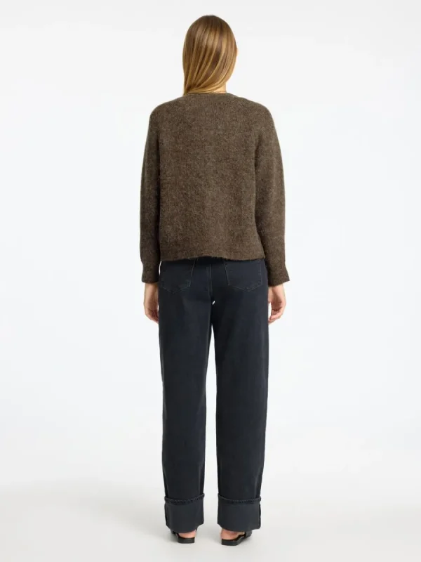 SELECTED LÅNGÄRMAD KOFTA Brown Fashion
