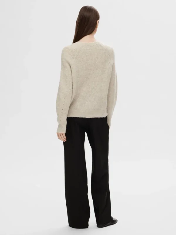 SELECTED LÅNGÄRMAD KOFTA Beige Shop