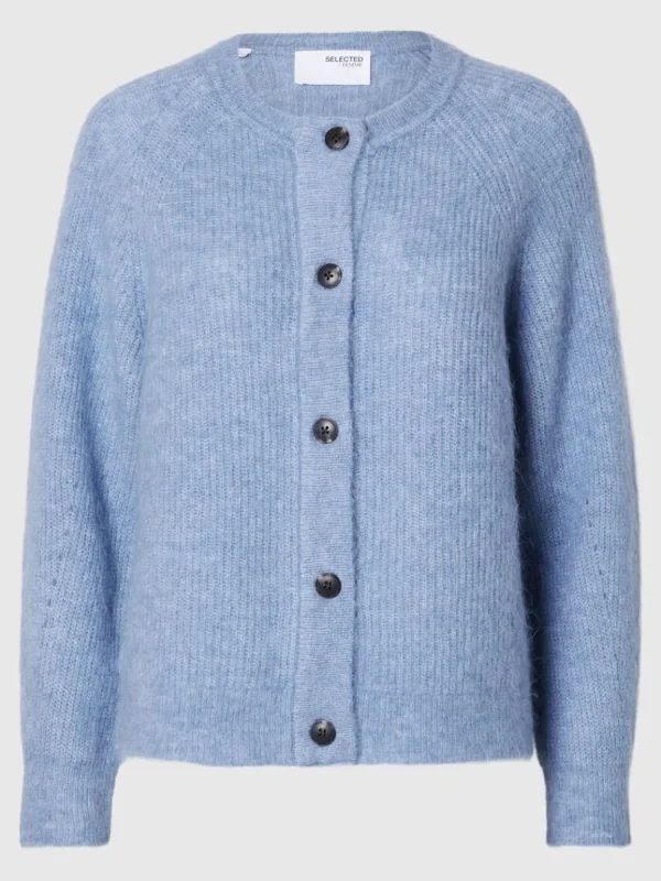 SELECTED LÅNGÄRMAD KOFTA Blue Hot