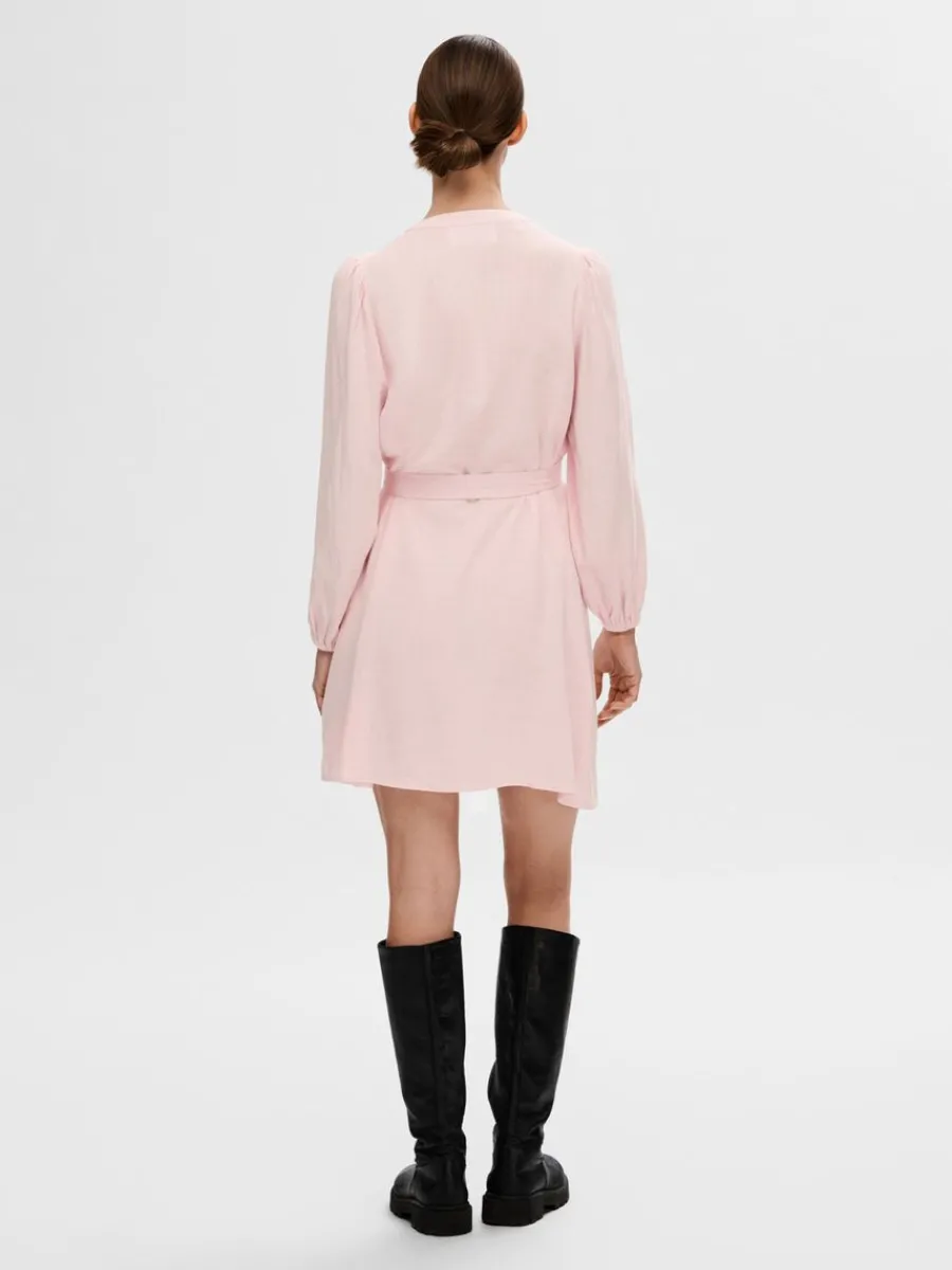lngrmad_kort_klnning_4-4.webp SELECTED LÅNGÄRMAD KORT KLÄNNING Pink Best Sale