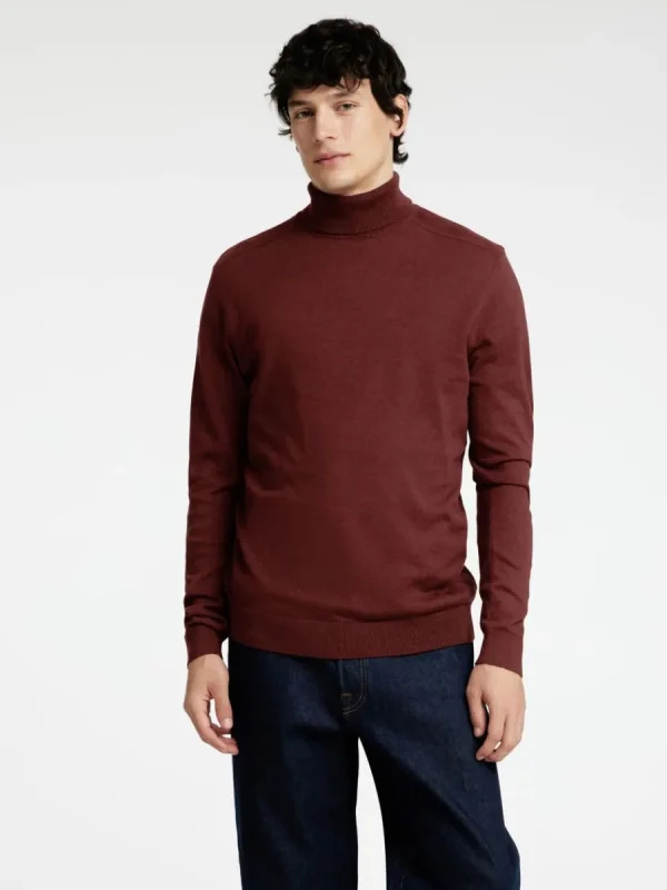 SELECTED LÅNGÄRMAD POLOTRÖJA TRÖJA Bordeaux Outlet