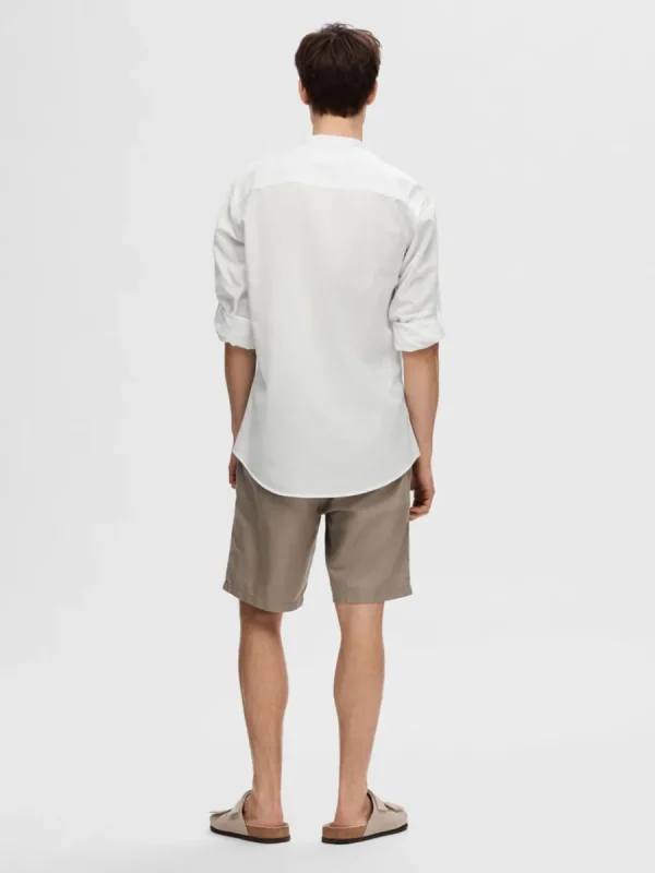 SELECTED LÅNGÄRMAD SKJORTA White Fashion
