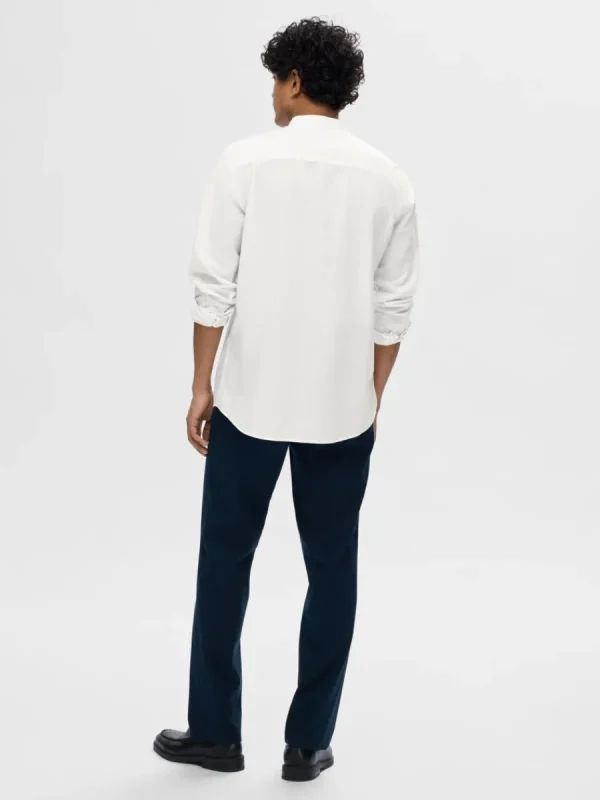 SELECTED LÅNGÄRMAD SKJORTA White New