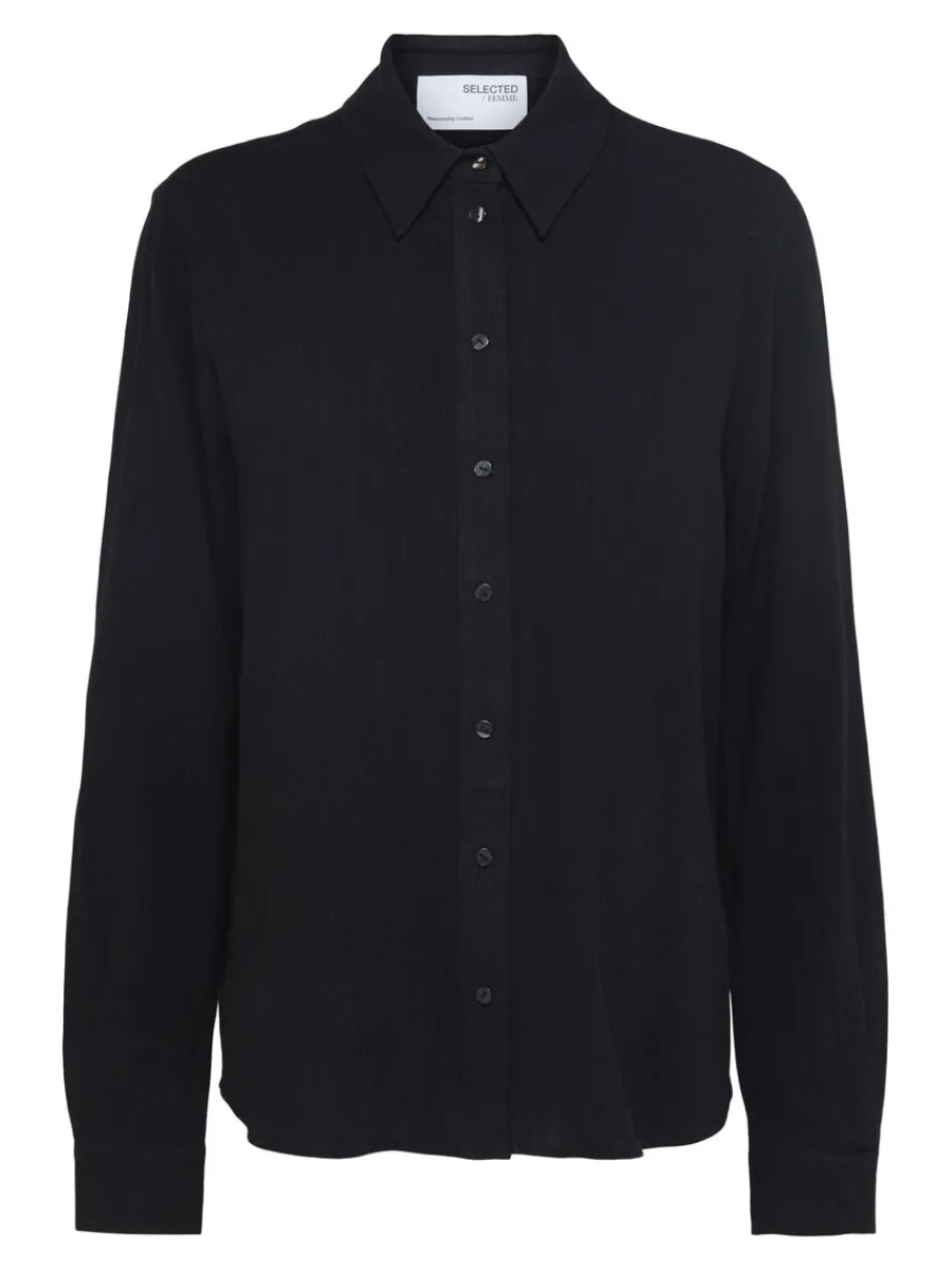 lngrmad_skjorta_5-3.webp SELECTED LÅNGÄRMAD SKJORTA Black Cheap