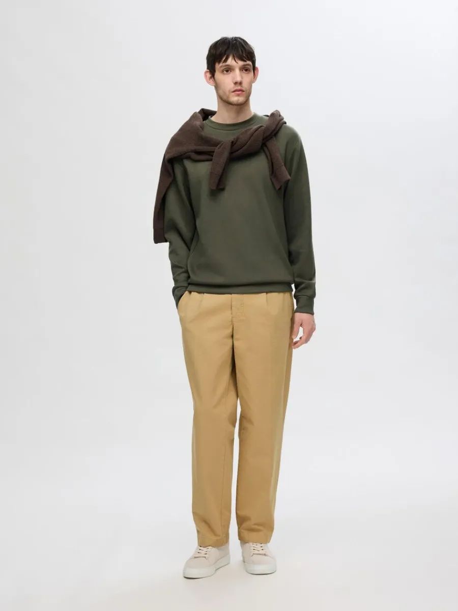 lngrmad_sweatshirt_1-1.webp SELECTED LÅNGÄRMAD SWEATSHIRT Green Best Sale