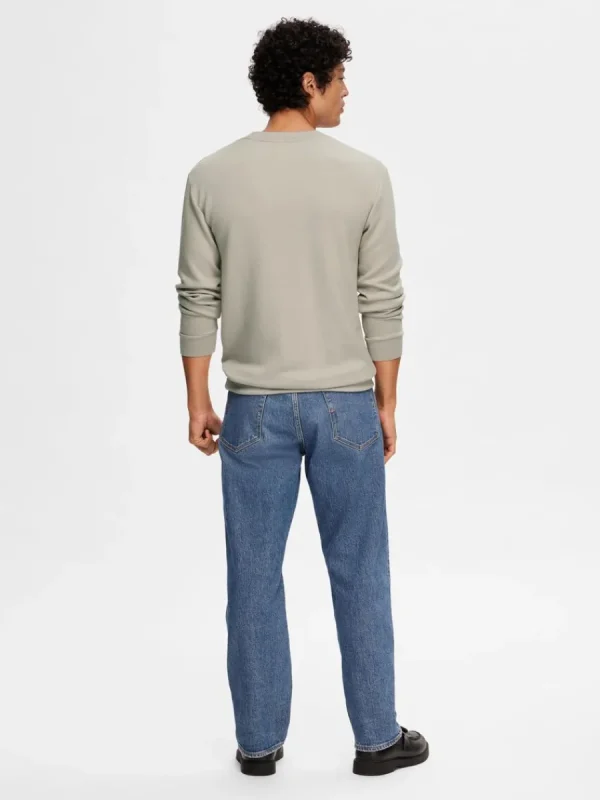SELECTED LÅNGÄRMAD SWEATSHIRT Beige Shop