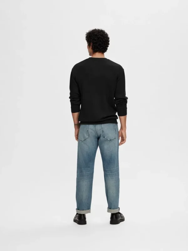 SELECTED LÅNGÄRMAD SWEATSHIRT Black Best Sale