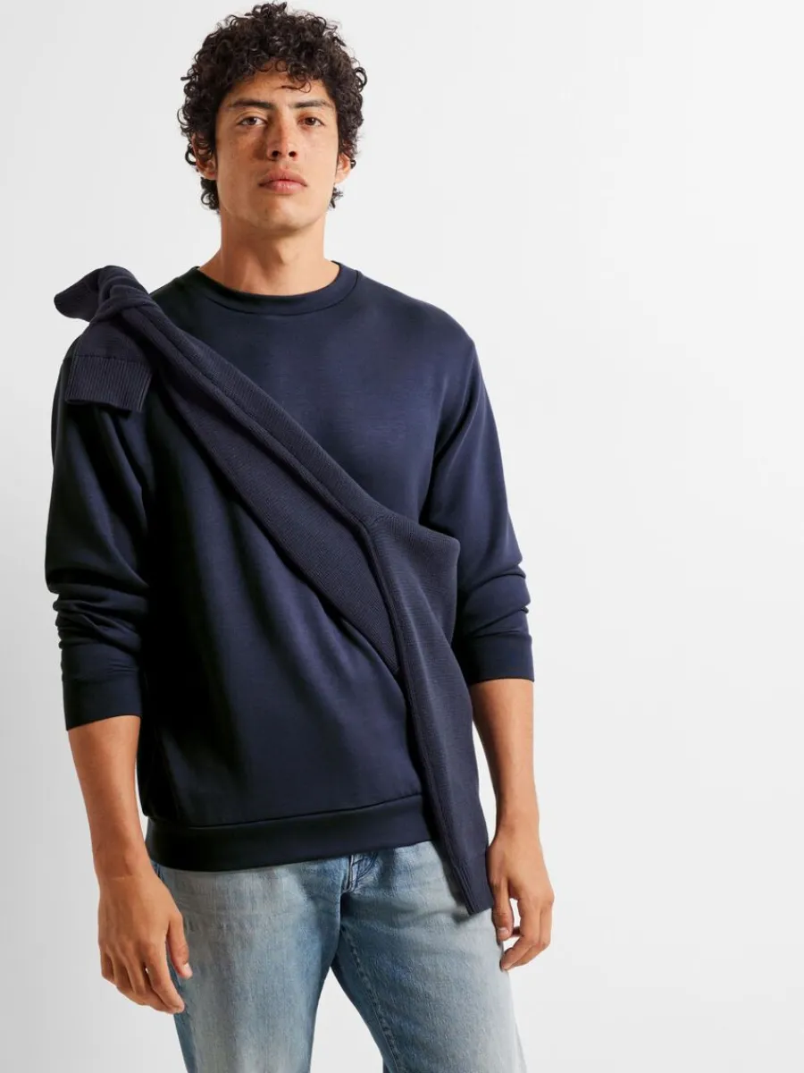 lngrmad_sweatshirt_3-3.webp SELECTED LÅNGÄRMAD SWEATSHIRT Blue Fashion