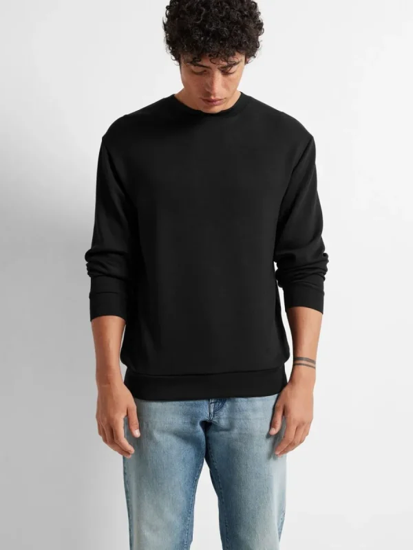 SELECTED LÅNGÄRMAD SWEATSHIRT Black Best Sale