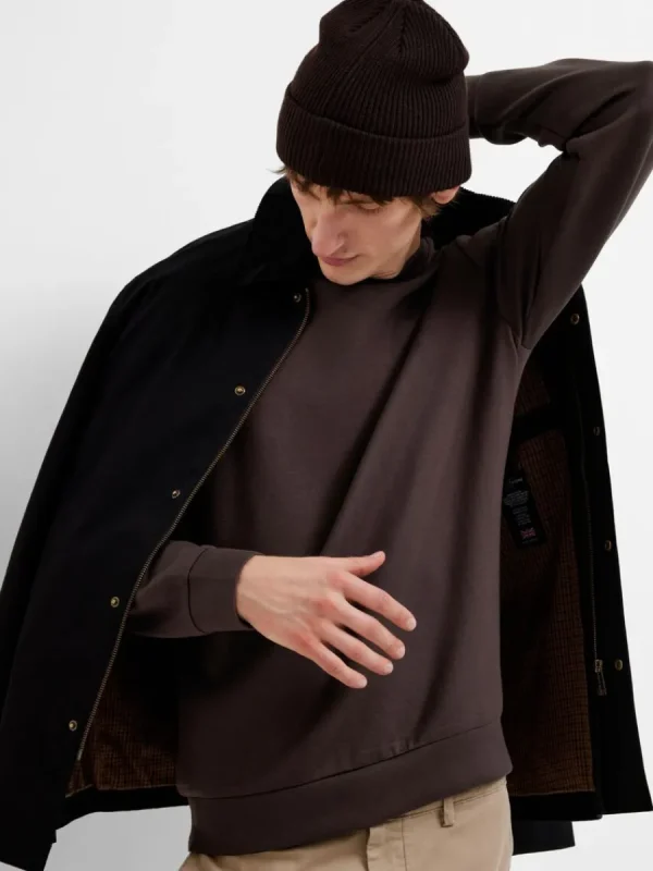SELECTED LÅNGÄRMAD SWEATSHIRT Brown Cheap