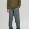 SELECTED 220 LOOSE FIT BYXOR Grey Sale