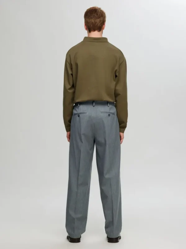 SELECTED 220 LOOSE FIT BYXOR Grey Sale